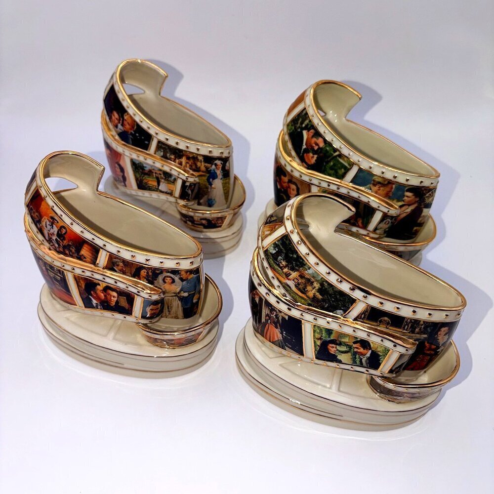 Gone With the Wind Bradford Exchange Porcelain Figurines – Set of 4 - Picture 3 of 14